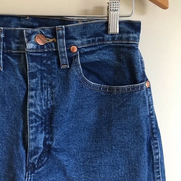 90s Vintage Wrangler Denim High Rise Jeans Size 27 - Picture 7 of 10